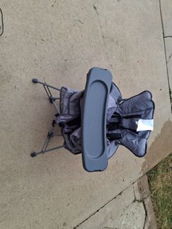 Portable Folding Baby High Chair with Tray