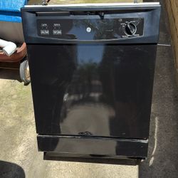 Free GE Dishwasher 24” Black