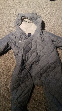 Baby Gap Quilted Chambray 6-12 months
