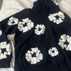 black denim tears hoodie