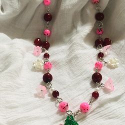 $20 Handmade Necklace And Earring Hypoallergenic 