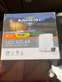 Bunker Hill security LED solar light