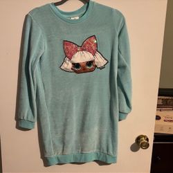 Lol Blue Sweater Dress