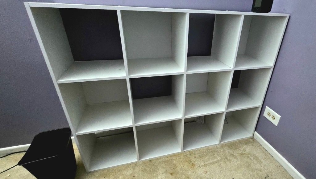 12 Cube Book Shelf