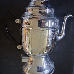 Art Deco Electric Coffee Perker,$120.