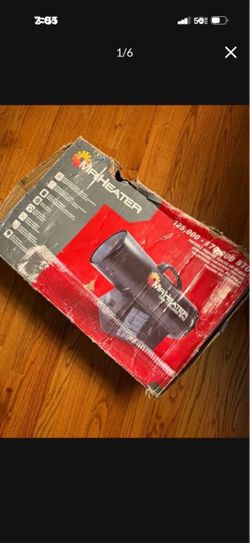 Mr. Heater 170,000btu Forced Air Portable Propane Heater New w/20lb Full Tank