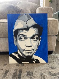 Cantinflas Painting. Wall art