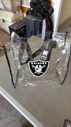 Official raiders see through bag