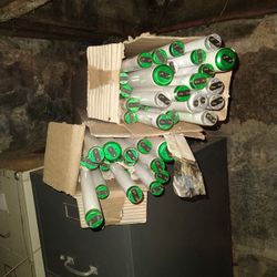 Lot of Flourescent Light Bulbs.