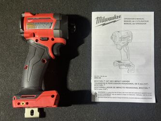 Milwaukee Impact Drill New 