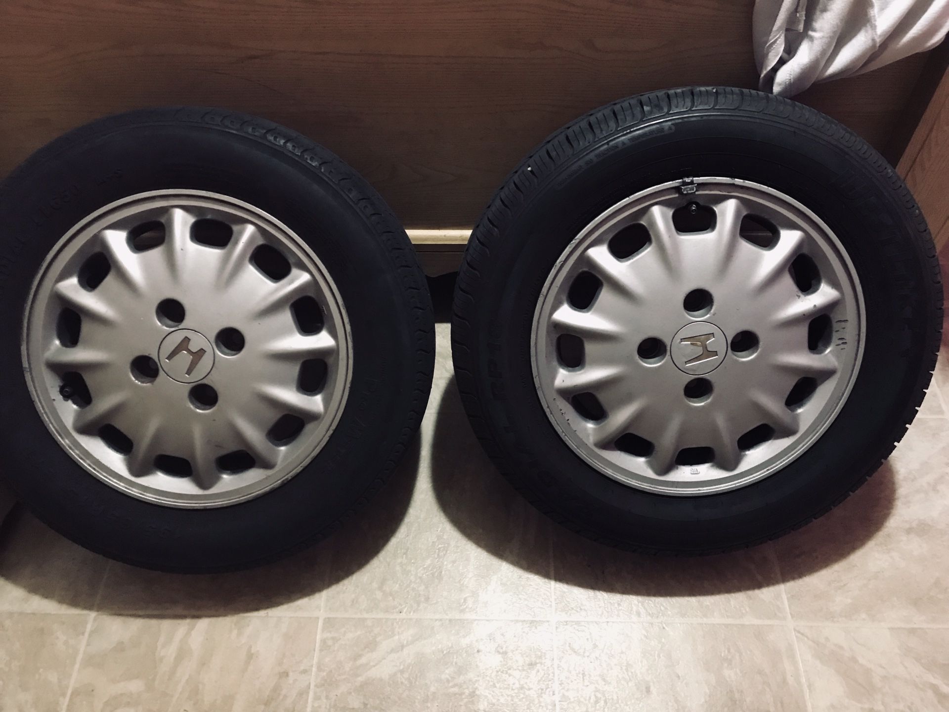 Honda stock rims 15 inch all 4