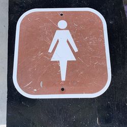 Women’s bathroom Sign