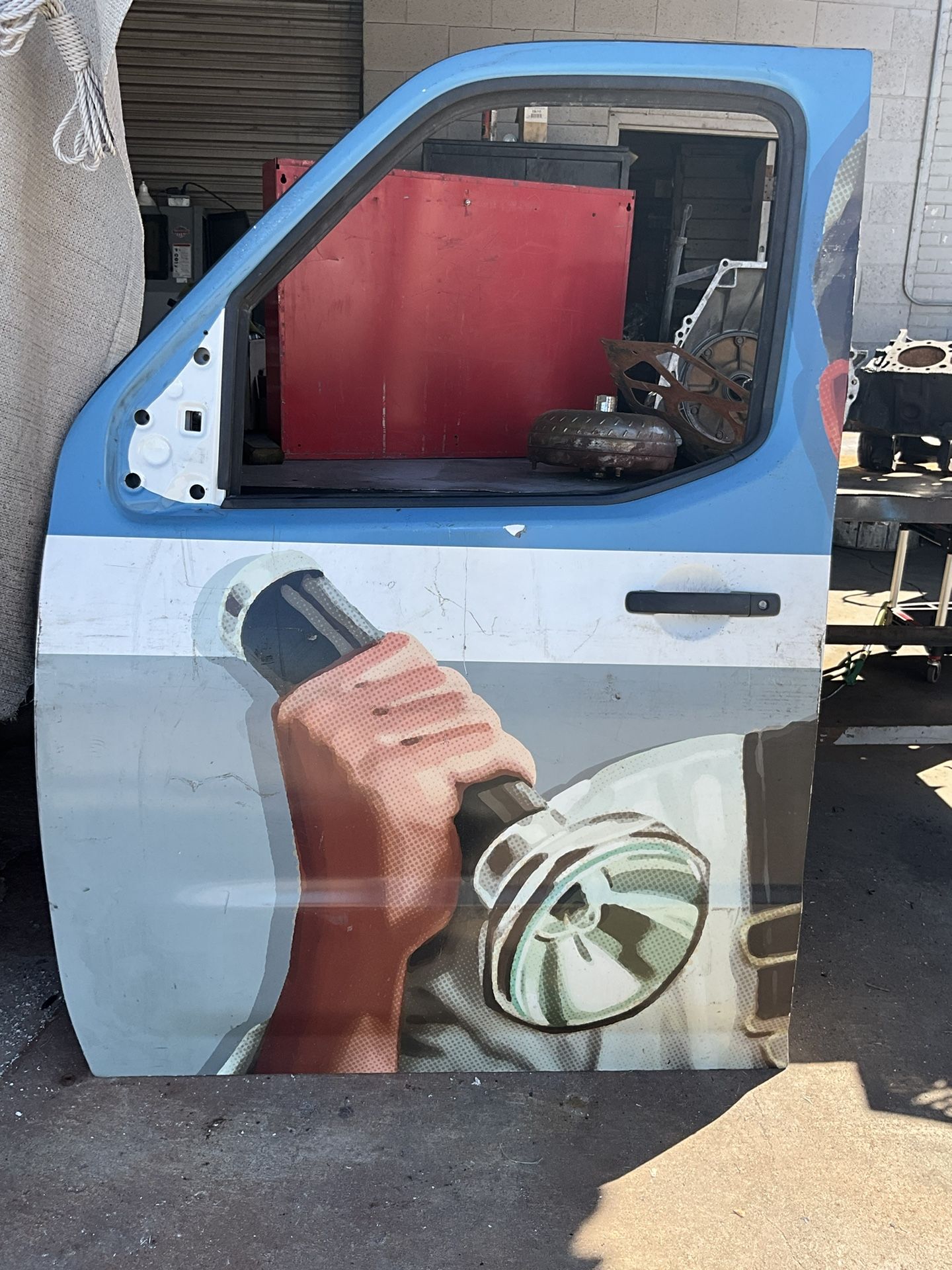 Used Driver Side Door For A Dodge Ram Promaster