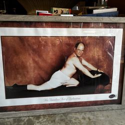 Seinfeld Framed Posters. Space 24 X 36.