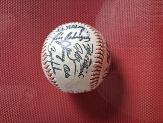 Commemorative baseball