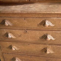 Antique Hand Crafted Unique Dresser