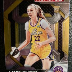 Cameron Brink 2024 Panini WNBA PRIZM BASKETBALL (Monopoly)ROOKIE CARD #WNBA6 SPARKS! 