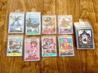 Japanese One Piece Cards