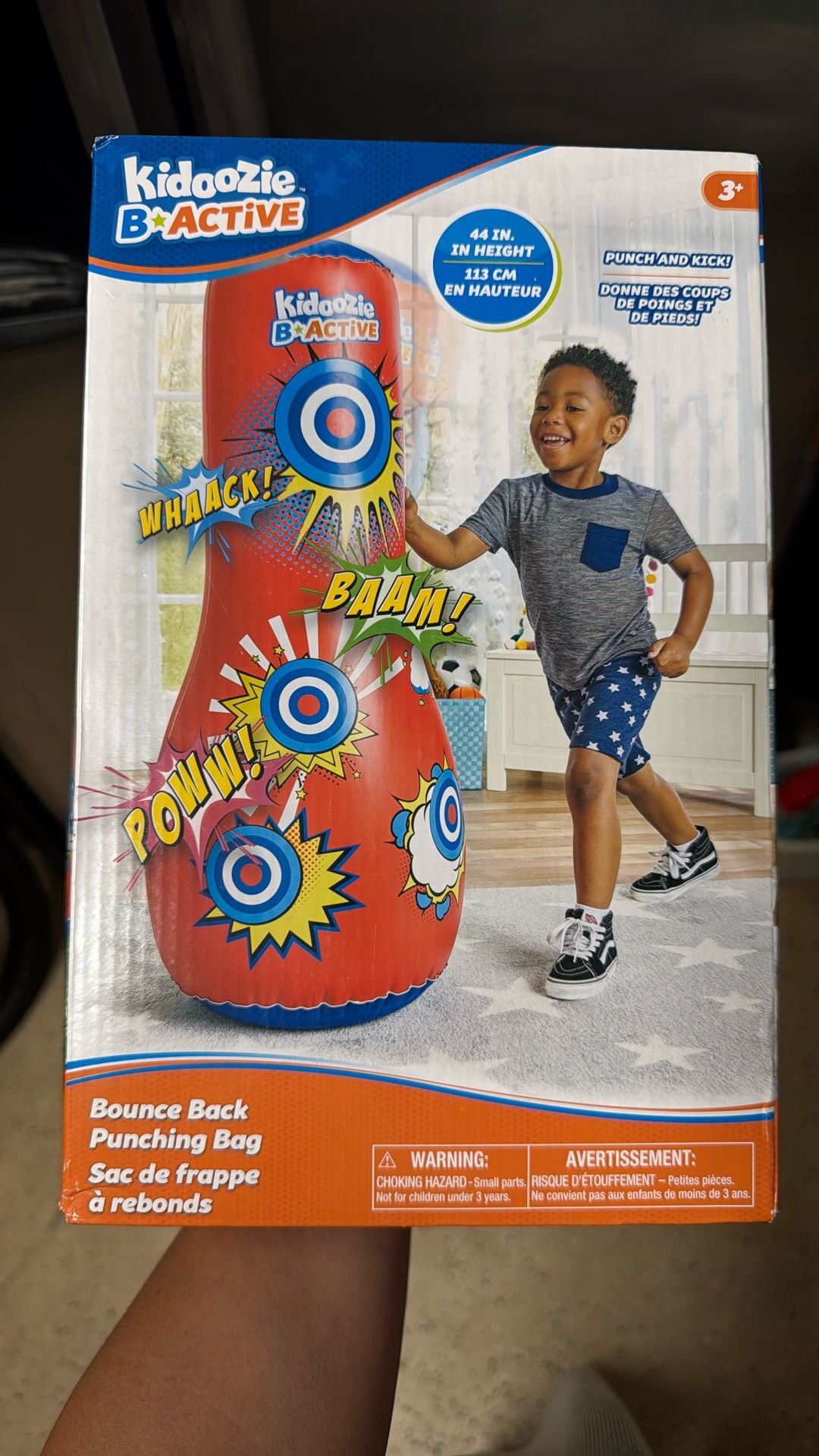 New Kidoozie Bounce Back Punching Bag