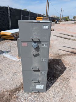 $200 filing cabinet safe with digital dial lock open w/ combo