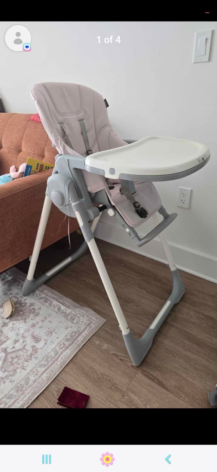 Retractable High Chair