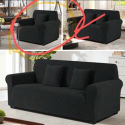Sofa Cover-brand New -black 