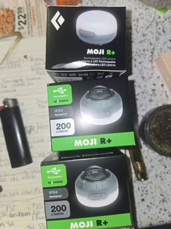Black diamond  rechargeable lights