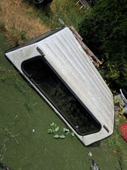 Truck canopy.