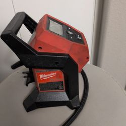 Milwaukee M12 Compact Inflator (Model 2475-20).