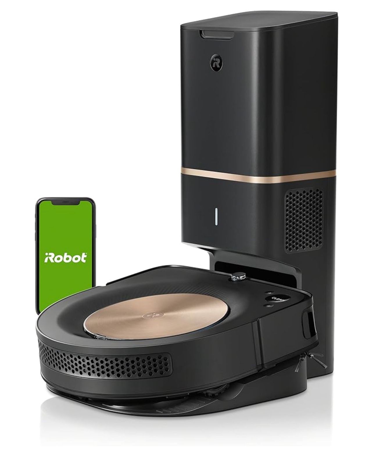 iRobot Roomba s9+ Self Emptying Robot Vacuum - Self-Empty for 60 Days, Detects & Cleans Around Objects in Your Home, Smart Mapping, Powerful Suction,