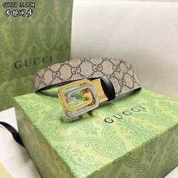 Gucci 30mm Belt With Box New 