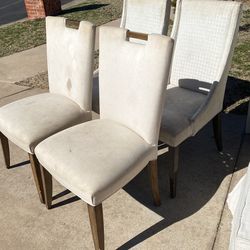 Set Of 4 Dining Chairs-