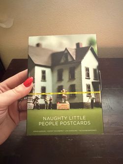 Naughty Little People Postcards 2012- 21 Detachable Cards - New