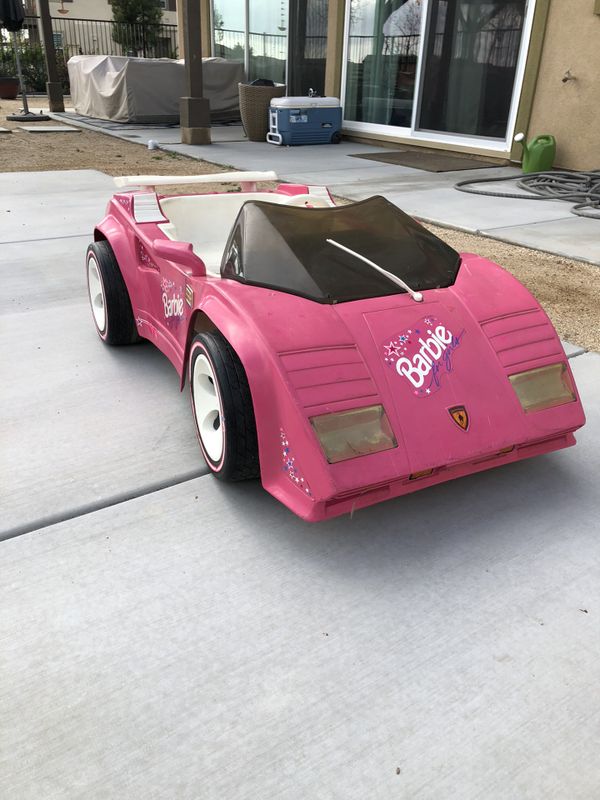 Power wheels Barbie countach w/ battery and charger for