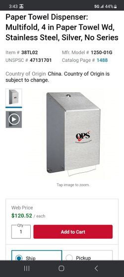 Brand New OPS Paper Towel Dispenser