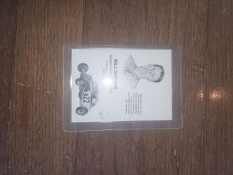 Vintage "Wild" Bill Rafter, Western New York Stock Car Driver Card.