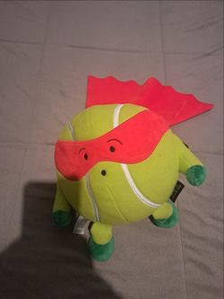 FAO Schwarz Tennis Ball Superhero Plush Toy