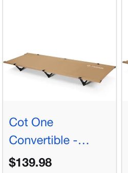 Camping bed