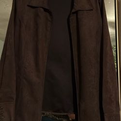 Women’s Dark Brown Soft Light Jacket