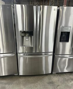 Kenmore 3-Door Fridge Stainless Steel EnergyStar