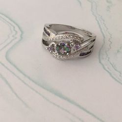 Sterling Silver Ring, Size 7