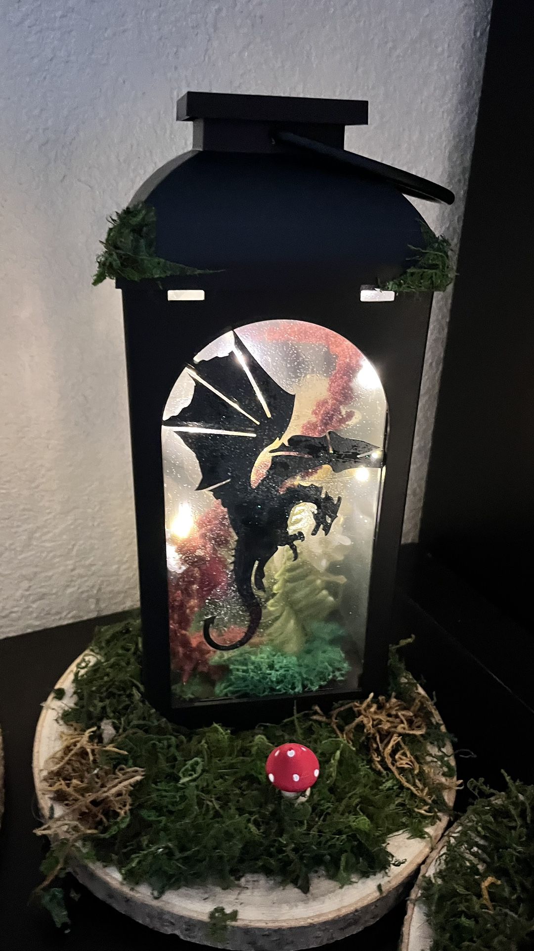 Centerpieces Fairy Garden Theme Lamps