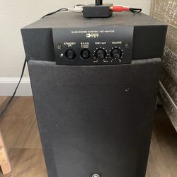 Yamaha YST - SW105 Subwoofer