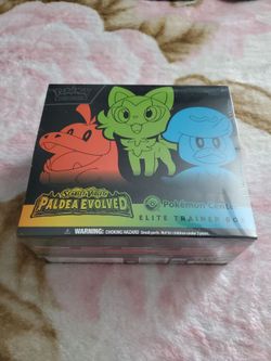 Paldea Evolved Pokemon Center Elite Trainer Box