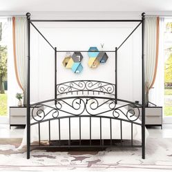 Queen Size Canopy Bed