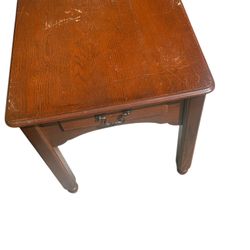 Vintage Single Drawer End Table