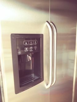 Ge stainless steel fridge