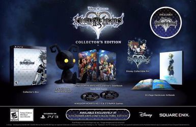 Kingdom Hearts HD 2.5 ReMIX Limited Collector Edition PS3 (Ultra Rare) Kingdom Hearts HD 2.5 ReMIX Limited Collector Edition PS3 (Ultra Rare)