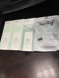 Motif Medical C-Section Dressing System & Pregnancy Back Brace Bundle
