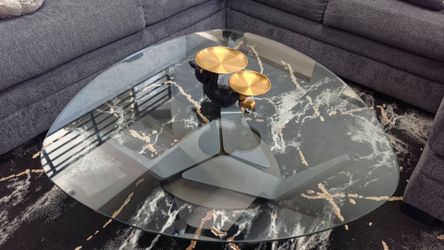 Copenhagen Glass modern center table